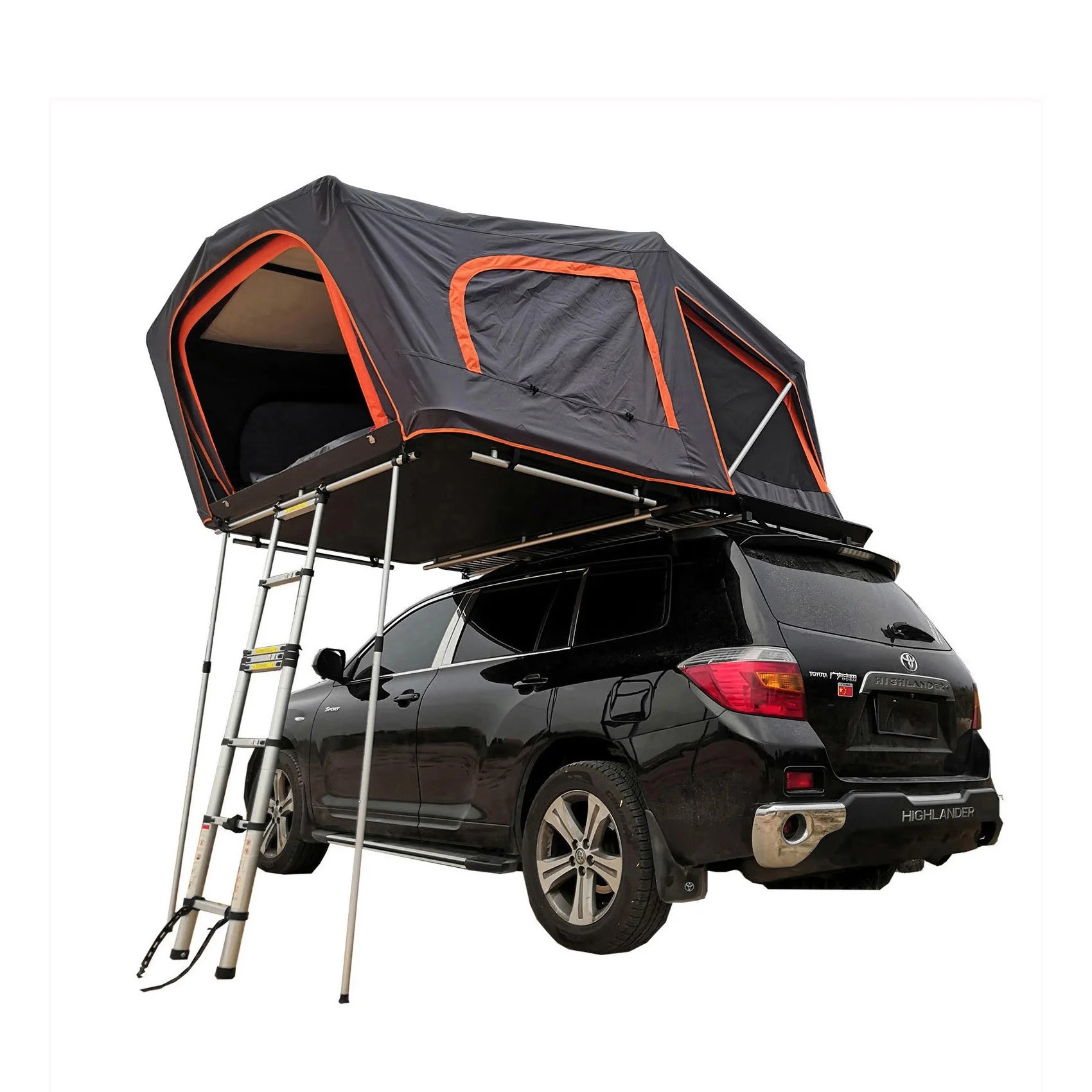 Aluminum Family Rooftop Outdoor Waterproof Large Roof Top Suv Tent 4 Person Hard Shell
