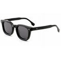 Premium Feeling Black Full PC Frames UV400 Acetate Frame Shade Gray Transparent Lens Sun Glasses Outdoor Lentes De Sol Acetate