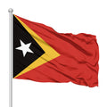 Factory Wholesale 75D Double-Sided Thick Waterproof East Timor Flag Outdoor Production