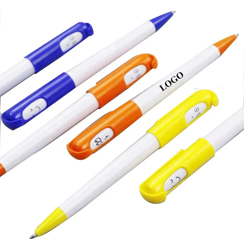 Creative Switch Face Changing Ballpoint Pen Custom Logo Advertising Promotional Pen