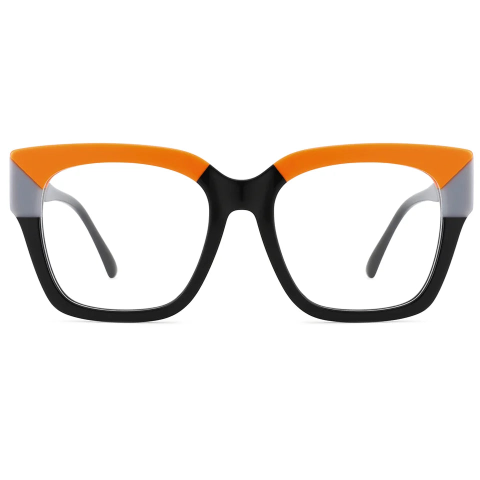 New Design  Acetate Fashion Glasses Frame Fancy Color Eyewear Prescription Glasses for Women