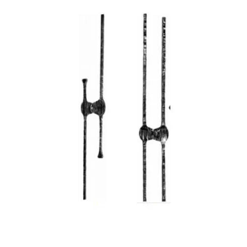 Ornamental Wrought Iron Forged Stair Baluster Spindle for Staircase Railing Handrail Balcony Balustrade Gate Fence Parts