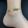 18K Collarbone Chain Color Preserving Stainless Steel Anklet Female Leg Chain Anklets for Women 2026