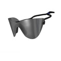 Oversized Black Mirror Reflective Luxury Sunglasses for Women With Case Chugging Rimless Eyeglasses for Women