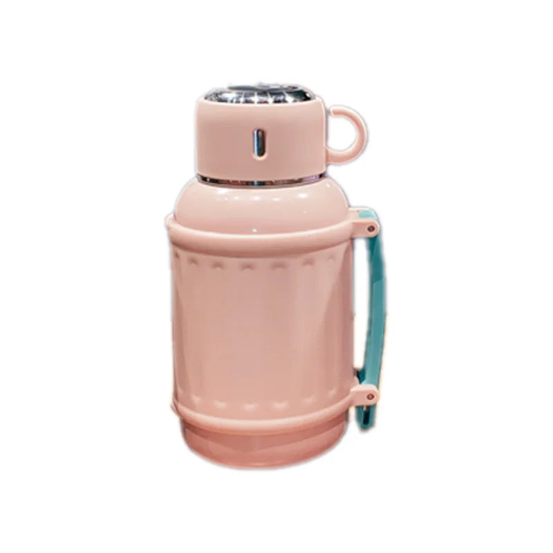 2024 Portable 316 Stainless Steel Vacuum Flask Student Water Bottle for Outdoor Hiking Camping Use