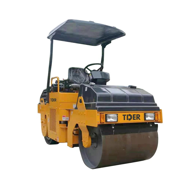 2025 TDER 1ton 2 Ton 2.5 Ton Mini Road Roller Machine 3ton 5ton Road Compactor