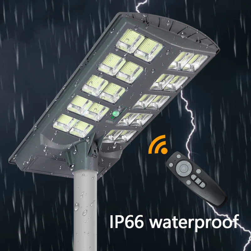 Wholesales Solar Panel All in One 1000w 1200w Integrated Solar Street Light Solar Panel Light