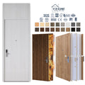 Foshan Yohome Custom New Zealand Hotel Fire Rated Doors Wooden HPL 60 Minutes Fireproof Door Modern Eco-friendly HPL Fire Door