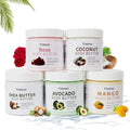 Private Label Natural Extract Body Butter Lightening Moisturizer Coconut Mango Shea Skin Care Cosmetic Product Body Butter