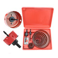 Professional NINDEJIN #50 Steel Quenching Finish 19-127mm Metal Countersink Drill Bit Wood Drilling Kit