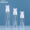 Cosmetics Instock 60ml 80ml 100ml White Transparent Spray Perfume Bottle Lotion Pump Packaging Plastic PET Mist Spray Bottles