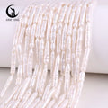 Wholesale 30-40mm Stick Cultured Freshwater Pearl Beads Spike Baroque Loose Pearls for Jewelry Making Natural Pearl Beads