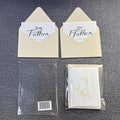 Customized Embossed Thank You Card Textured Design for a Tactile Experience