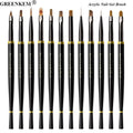 Gel Nail Brush for Manicure Acrylic UV Gel Extension Pen Nail Polish Painting Drawing Brush Liner Nail Brush