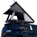 Ford Edge Camping Triangle Car Rooftop Tent Hard Clamshell Aluminum Hard Shell Roof Top Tent Hard Top Rooftop Tent Glamping Tent MegaBDM