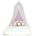 Children's Bed Canopy with Stars Princess Mosquito Net Folded Untreated 100% Polyester for Kids Outdoor Camping & Travel Use
