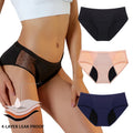 High Quality Middle Waist Physiological Underwear Breathable Leak Proof Four Layer Menstrual Period Panties for Women