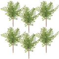 Artificial Soft Plastic Maidenhair Fern Green Stems Shrubs Leaves Plant Greenery Bushes Faux Leaves Decoration Vase Christmas