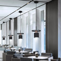 E27 Edison Bulb Iron Black and Gold Pendant Light for Restaurant Hotel Shopping Mall