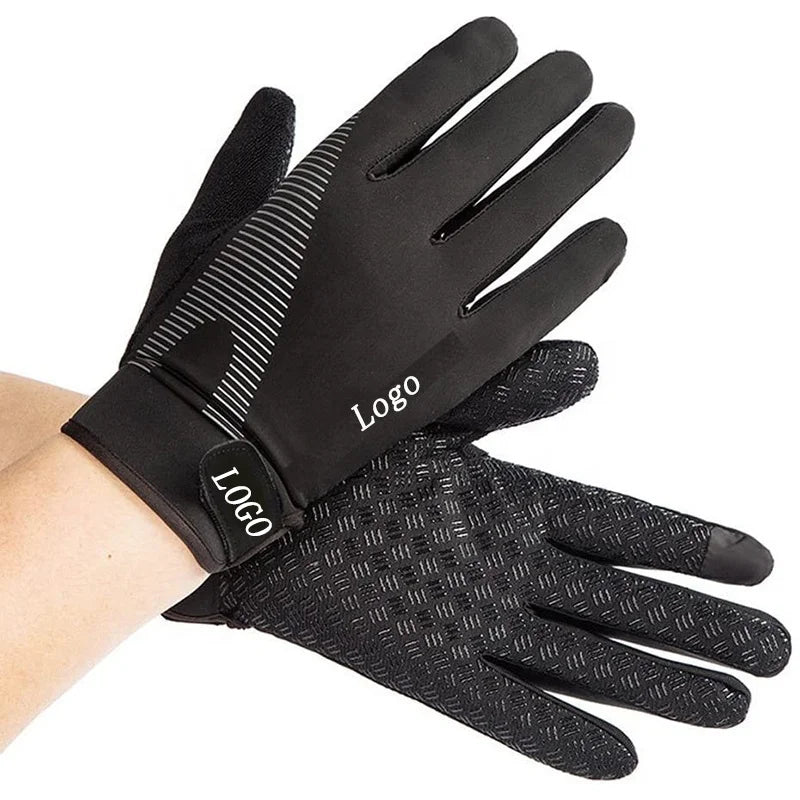 Manufacture Custom Logo Weight Lifting Fitness Gym Gloves for Bodybuilding Weightlifting Cycling Anti-slip and Breathable