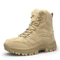 Shero High Top Desert Tactical Boots Breathable Wear-resistant Boots Anti-skid Waterproof Land Combat Boots Large Size