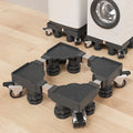 2025 New Adjustable Mobile Bracket Base Load - Bearing & Quick - Install Washing Machine Stand Support Fridge Stand Base