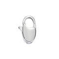 925 Sterling Silver Oval Shape Lobster Claw Snap Clasps Bead End Clasp Jewelri Findings Accessory for DIY Bracelet Necklace