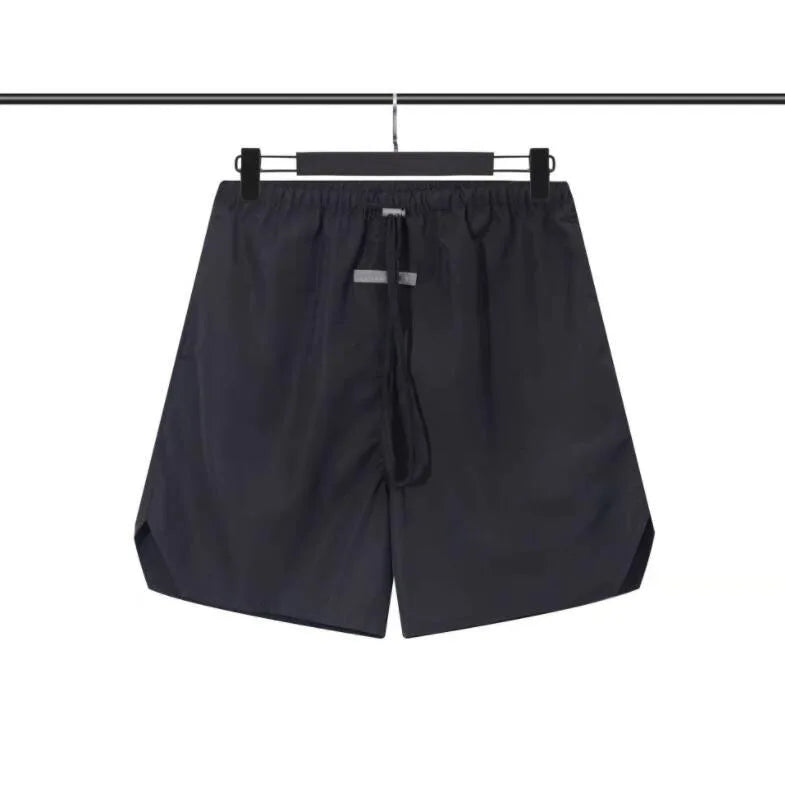 Custom Unisex Summer Trendy Brand Breathe Casual Nylon Five-Point Reflective Shorts  Elastic Waist for Men Women