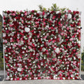 Custom 3D Cloth Floral Rose Backdrop for Wedding Christmas or Graduation Decor Artificial Panel Wall Flowers for Events