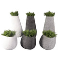Nordic Pots for Plants Flower Outdoor Indoor Garden Home Fiber Glass Flowerpot for Hotel Restaurant