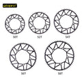 For Litepro 130 BCD Aluminum Alloy BMX Crankset Chainwheel Ultralight 50T-58T Narrow Wide Folding Bicycle with 52T-56T Options