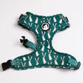 OKEYPETS Wholesale Quick Release Buckle Dog Chest Harness Neoprene Custom Print Soft Dog Harness OEM