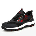 GUYISA Fashion Lightweight Breathable Climbing Shoes Anti-smash Safety Shoes with Steel Toe Cap