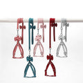 Lovely Bow Design Pure Color Dog and Cat Harness with Leash