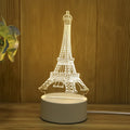 3d Night Lights Optical Illusion Lamps Led Night Lamps Acrylic 3d Light Decorative Gift for Kids