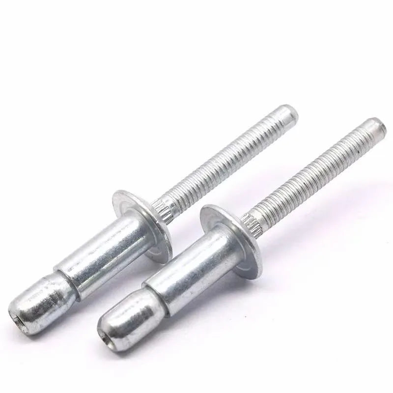 4.8mm 6.4mm 9.8mm STEEL MONO-BOLT POP RIVET BOLT AIRCRAFT BLIND RIVET Interlock Blind Rivets