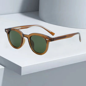 6250 Innovative Sunglass Luxury Woman Uv400 China Clear Mens Men Luxury Retro Classic Black Vintage Women Round Sunglasses