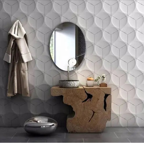 3D Wall Panel Styrofoam Decorative 3D Wall Coating Embossed Wall Cladding for Interior Decoration