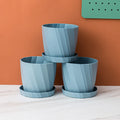 RUIPU M / L / XL New Thickened PP Material Garden Pots Plastic Flower Pots for Indoor Plants