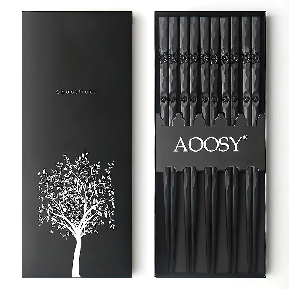 Wholesale Cherry Blossoms Chopsticks Gift SetFiber Glass Chinese Japanese Restaurant Heat-resistant Chop Sticks