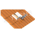 AL6005-T5 Yuens OEM Easy Install Solar Panel Pitched Hook Rail Kits Tile Roof Hook Solar Mounting System for Tile Roof ISO/CE Ce