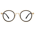 2021 Titanium High End Vintage Round Glasses Frames Retro Fashion Design Optical Frames of Titanium