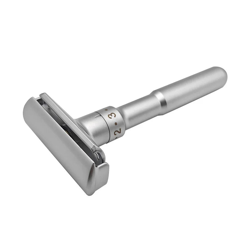 RTS Classic Double Edge Stainless Steel Manual Shaving Razor High Quality Adjustable Safety Blade Disposable Face Shaver