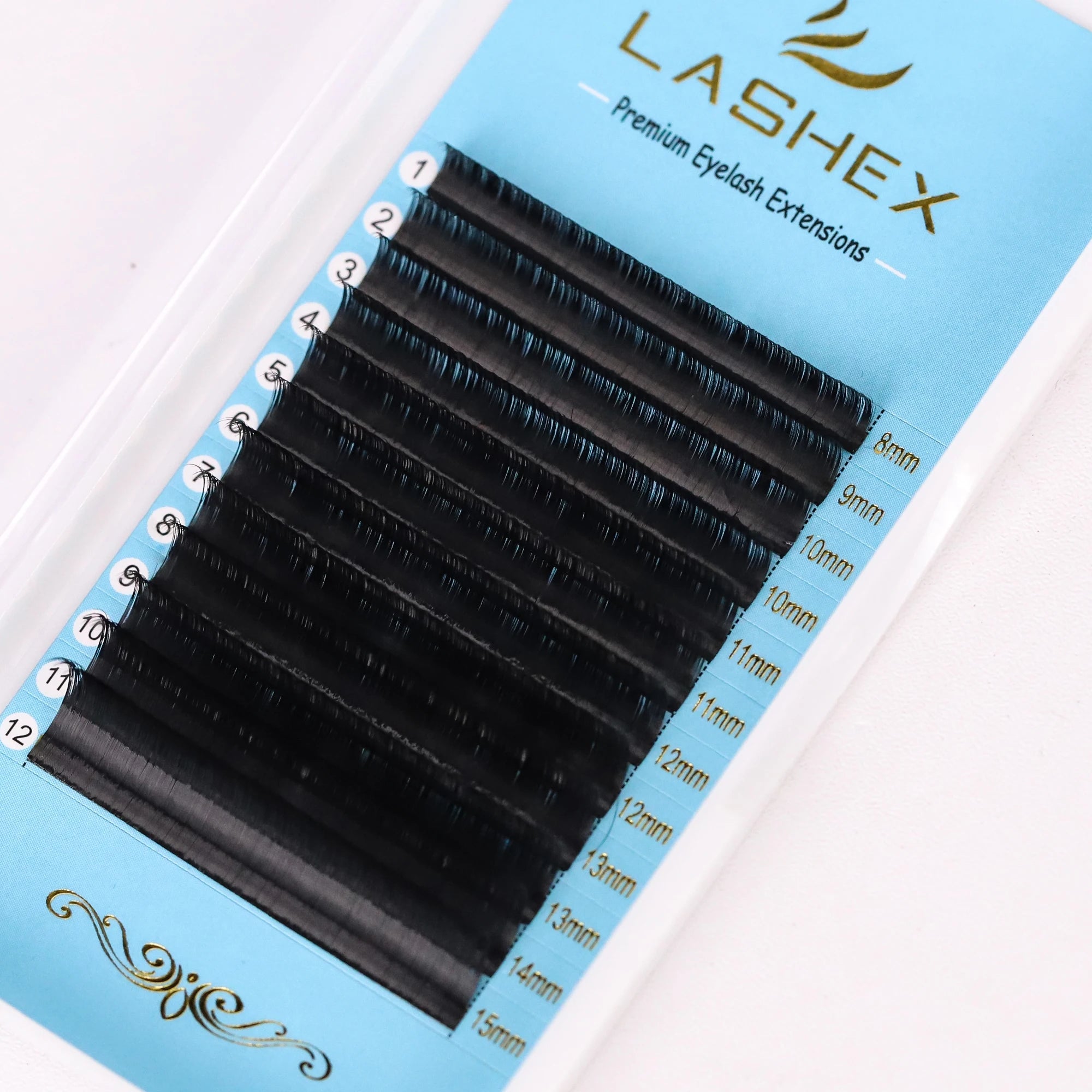 High Dense Private Label Super Matte Mink Cashmere Lash Trays Individual Eyelash Extension Cashmere Eyelash Extensions Supplies