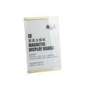 A4 Wall-Mounted Aluminum Vertical Sign Holder Self-Adhesive Magnetic Paper Holder Acrylic Made for Office Store Supermarket Mall