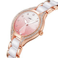 SINOBI Bling Women's Sport Business Alloy Quartz Watch for Girls New Fashion Waterproof Glamour