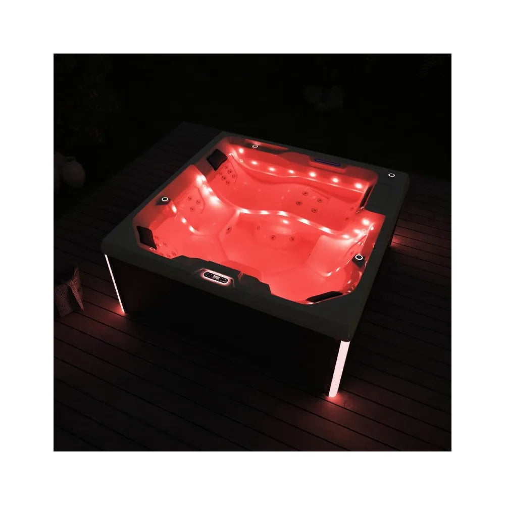 Jacuzzis Outdoor Spa 6 Person Plug and Play Balboa Hot Tub for Sale Cheap Luxury Acrylic Hydro Massage whirlpool Bathtub