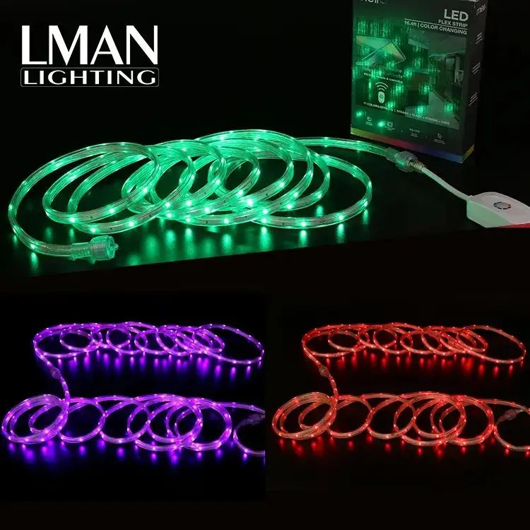 5M 10M 20M 30leds/m 60leds/m 110V 220V IP67 Waterproof 5050 Remote Controller Rgb Set Led Strip Light
