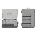 WEIHE HB209 Fishing Tackle Storage Box Lure Accessory Fishing Box Grey Translucent Boxes