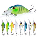 Newup Wholesale 7cm/7g Crankbait Vibration Spinner Bait Long Casting Artificial Lures Fishing